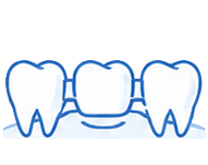 Dental Crowns & Bridges icon Willowbrook Dentistry