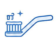 Oral Hygiene Instructions icon Willowbrook Dentistry