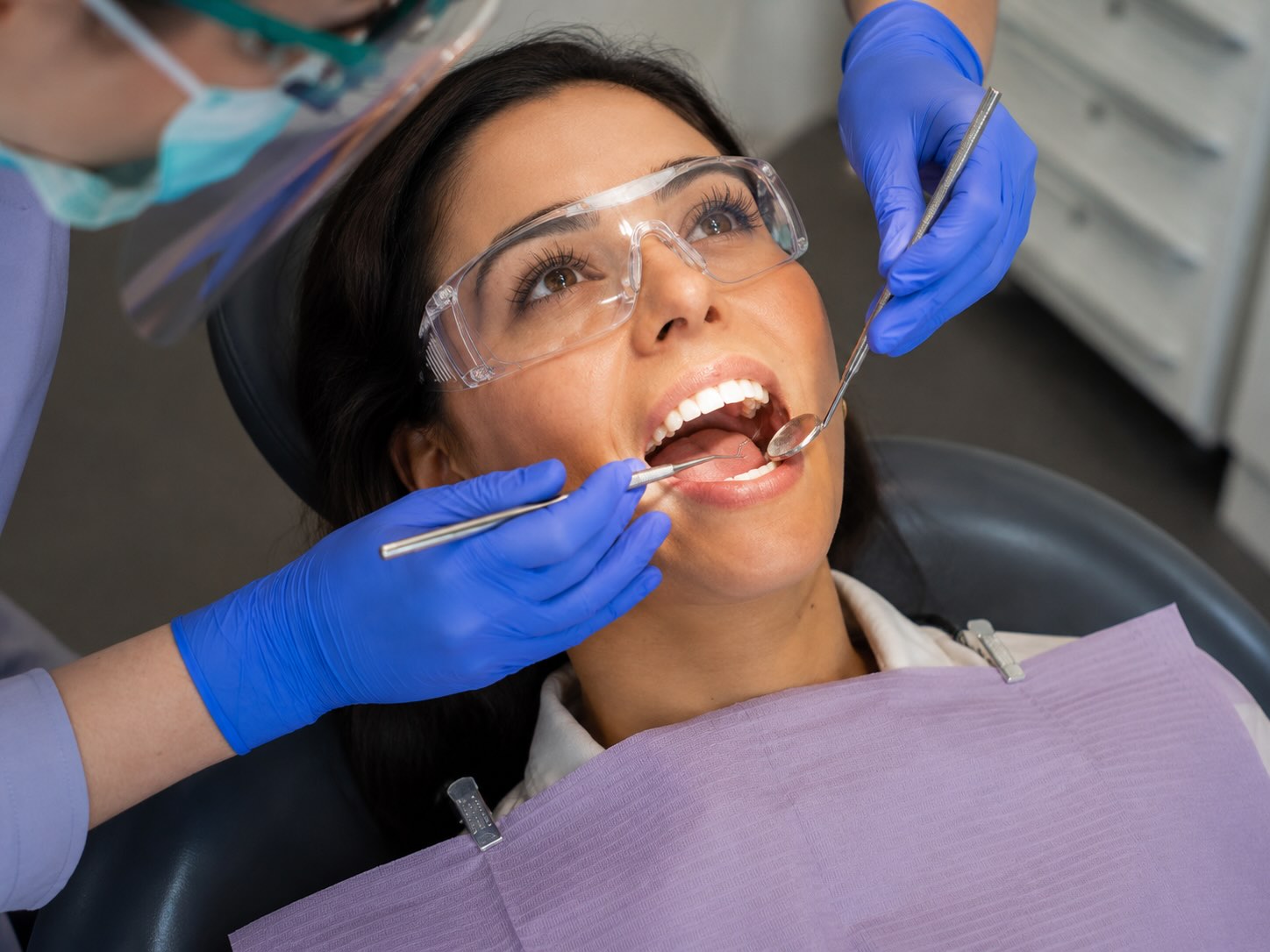 Teeth cleaning and dental exam with Dr. Nguyen at Willowbrook Dentistry in Houston TX