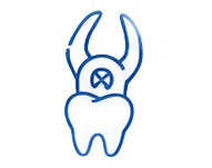 Tooth Extractions icon Willowbrook Dentistry